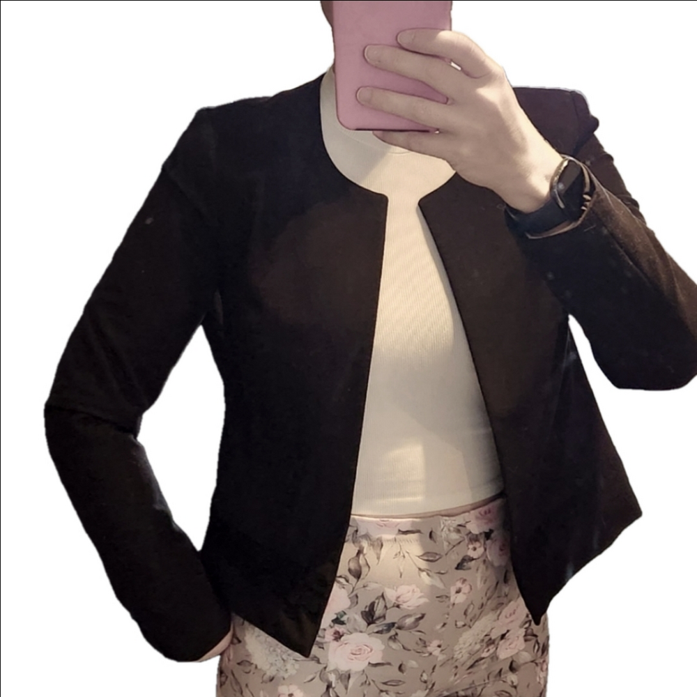 Naf Naf Black Suit Jacket - Size 36 (EU) 🌟